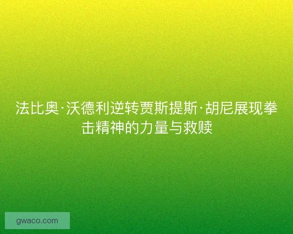 法比奥·沃德利逆转贾斯提斯·胡尼展现拳击精神的力量与救赎